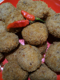 Foto resep perkedel tahu kornet