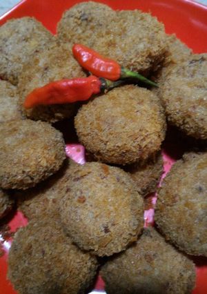 Foto resep perkedel tahu kornet