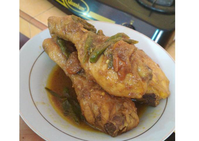 Ayam Kecap Cabe Hijau