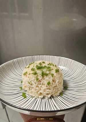 Foto resep Nasi Hainan Praktis Tanpa Ayam
