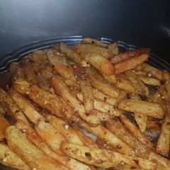 A picture of Crispy masaledar finger chips.