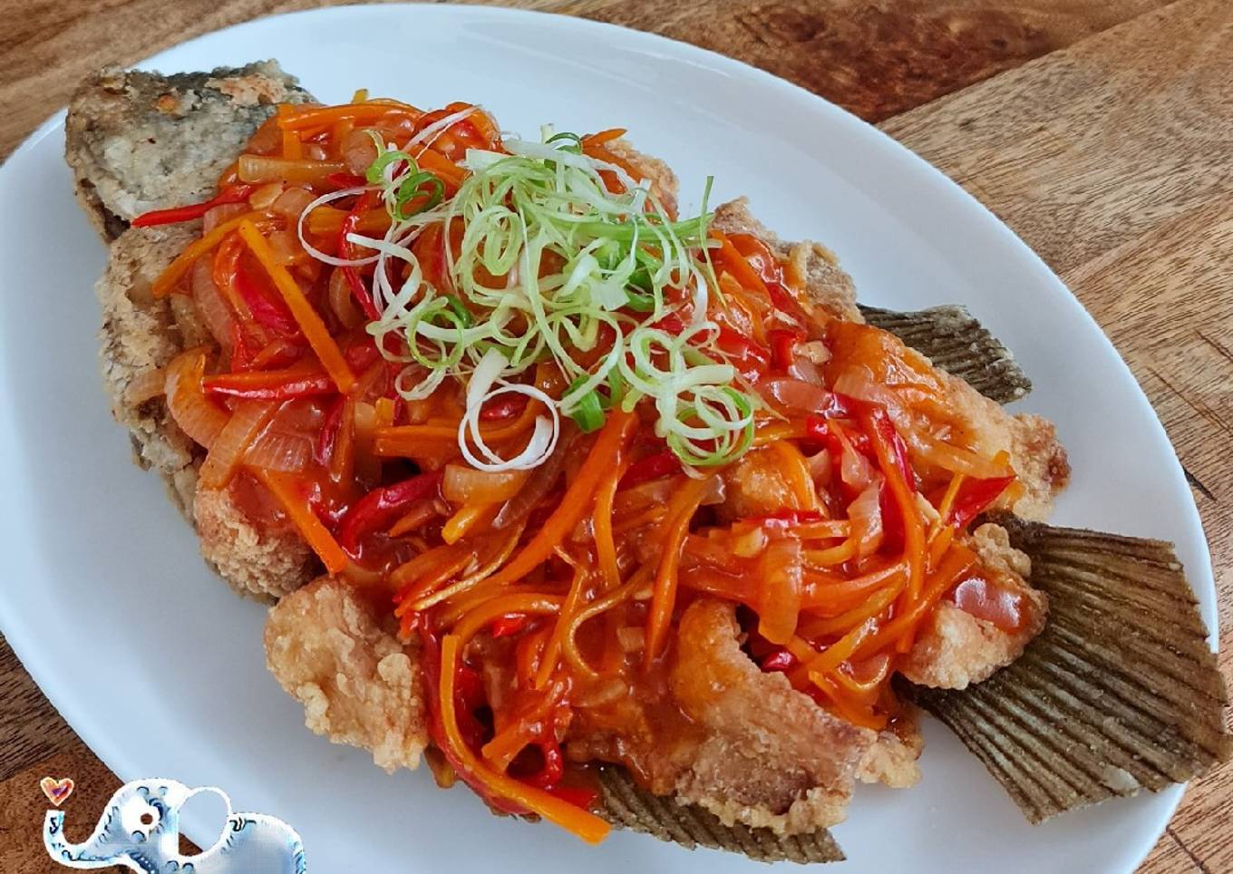 Angsio Hie Bien / Ikan Asam Manis
