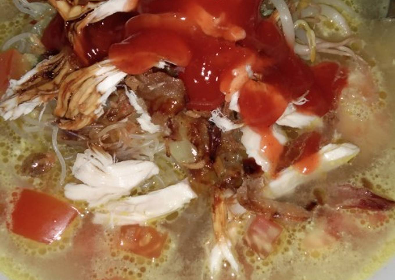 Soto kuah santan