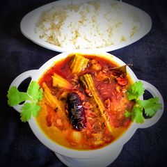 A picture of Drumstick Dal.