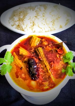 A picture of Drumstick Dal.