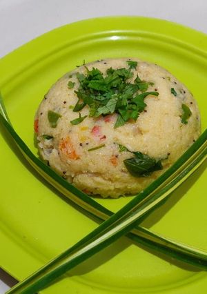 A picture of Veg Upma.