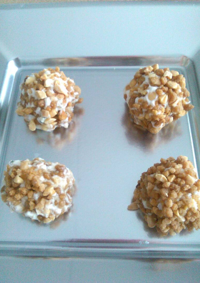 Una foto de Bolitas de queso crujientes
