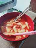 Tteokbokki homade tanpa gochujang