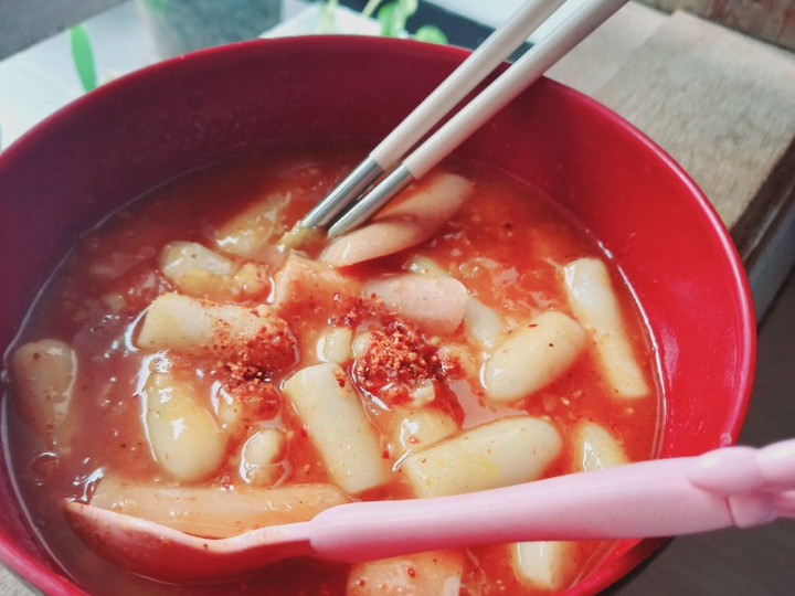Resep Tteokbokki homade tanpa gochujang, Sempurna