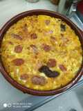 Arroz con costra