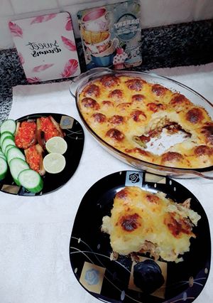 صورة لوصفة كرات البطاطا بالدجاج 😋🥔🍗