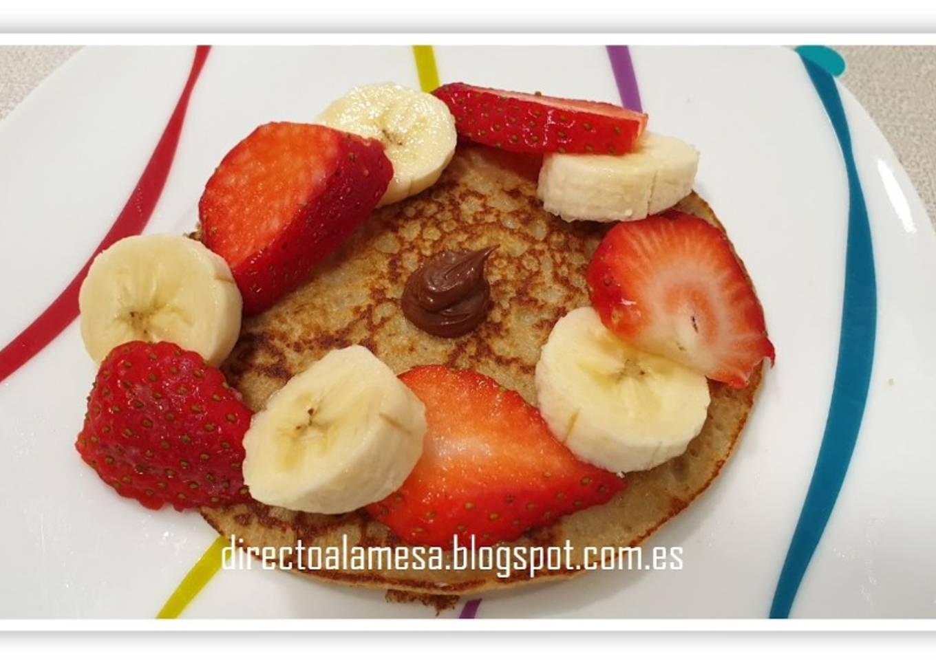 Tortitas de avena y plátano