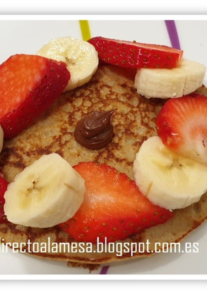 Una foto de Tortitas de avena y plátano