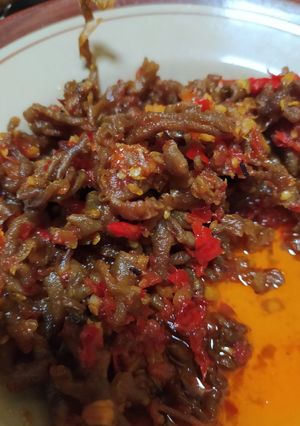 Foto resep Balado Usus Goreng