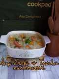 Sup Enoki dan tauhu microwave
