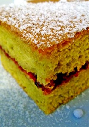 Diabetikus piskóta recept eperlekvárral recept fotója
