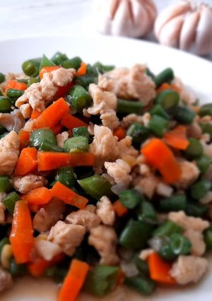 Foto resep Tumis Sayur Daging Ayam