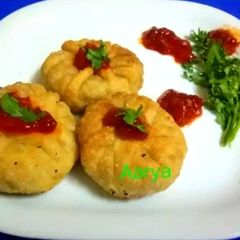 A picture of Veg Fried Momos.