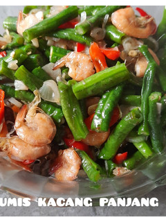 Foto resep Tumis Kacang Panjang Udang