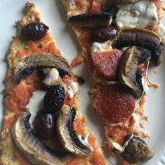 A picture of No Dough - Cauliflower Pizza.