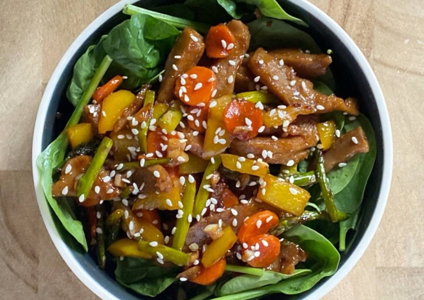 Vegan Stir Fry (Nutrition Facts in Description)