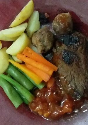 Foto resep Steak daging ala rumahan