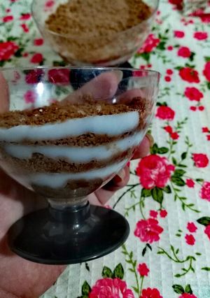 عکسی از دستور دسر فرنی بابیسکوییت