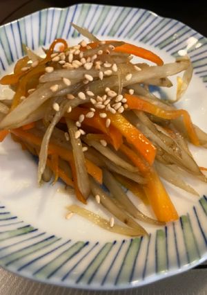 Foto resep Crunchy Kinpira Gobo