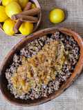 Mujaddara, plato especiado de lentejas, arroz y cebollas fritas 🥘 Muŷaddara, el favorito de Esaú