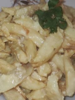 صورة لوصفة فريت اوملات بنينة 🤤