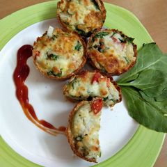 A picture of Protein Packed Muffins.