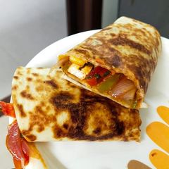 A picture of Kathi roll.