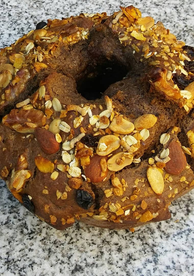 Una foto de Budín de chocolate y lentejas
