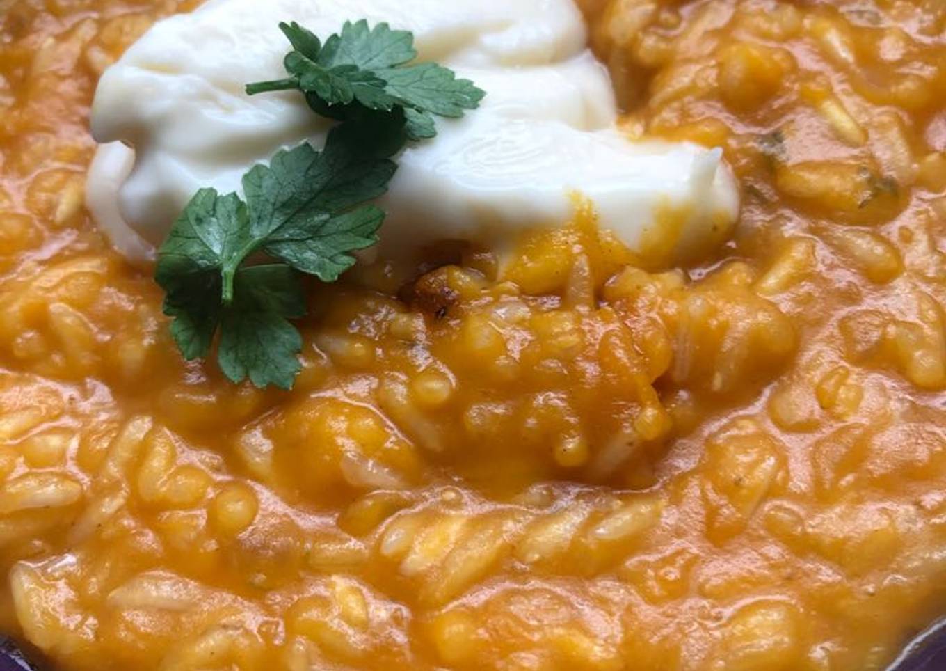 Risotto de calabaza