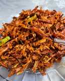 Sambal ikan teri kering krispi