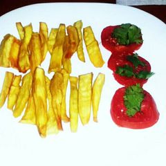 A picture of Sweet potato fries.