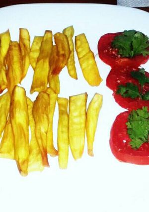 A picture of Sweet potato fries.