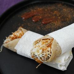 A picture of Maida Patis Frankie with Mayo - Perfect for Tiffin Box.