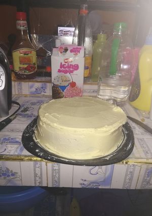 A picture of Mawe tatu lemon cake.