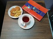 A picture of herbal jaggery tea