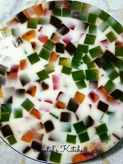 Foto resep Puding Warna Warni
