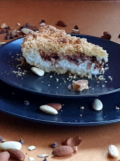 Foto di Sbrisolona glutenfree, senza uova, con ricotta e cioccolato