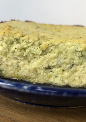 Une photo de Terrine de courgettes et parmesan