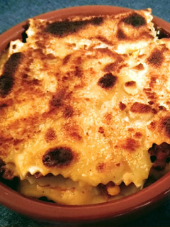 Una foto de Canelones de atún
