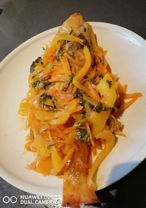 A picture of Sweet and Sour Fish.