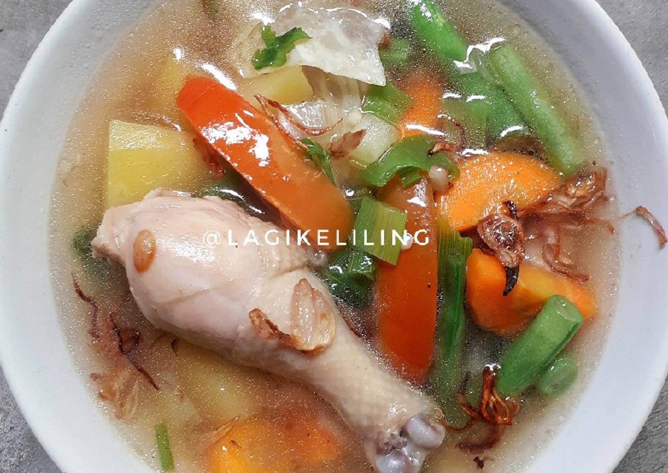 Sop Ayam Simpel