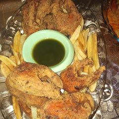 A picture of Fried Fish.