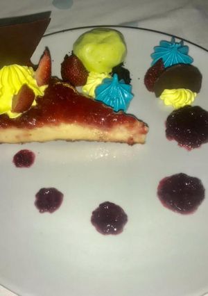 Una foto de Helado cremoso de limón