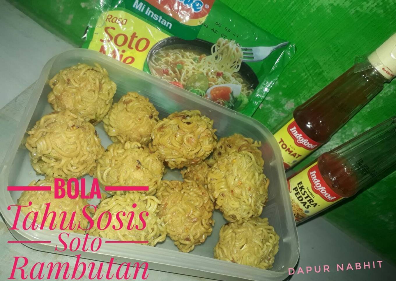 Bola TahuSosis Soto Rambutan