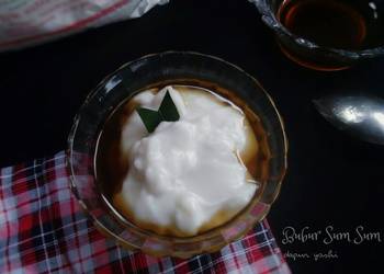 Masakan Unik Bubur Sum Sum Lembut Yummy Mantul